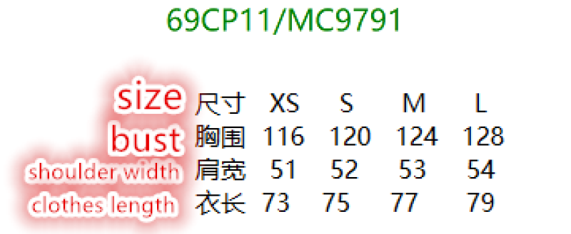 Clothing-LV Code: MC9791 $: 69USD