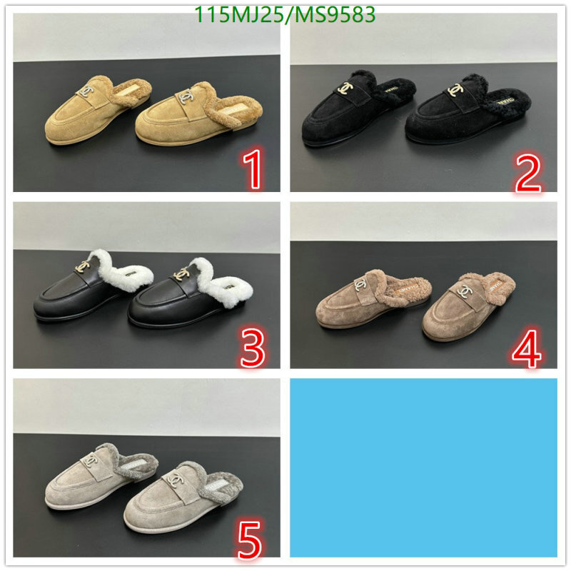 Women Shoes-Chanel Code: MS9583 $: 115USD