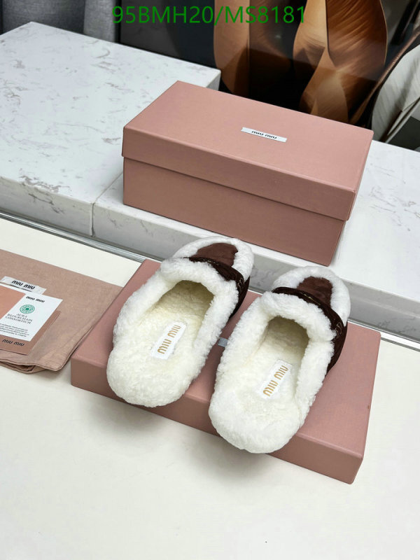 Women Shoes-Miu Miu Code: MS8181 $: 95USD