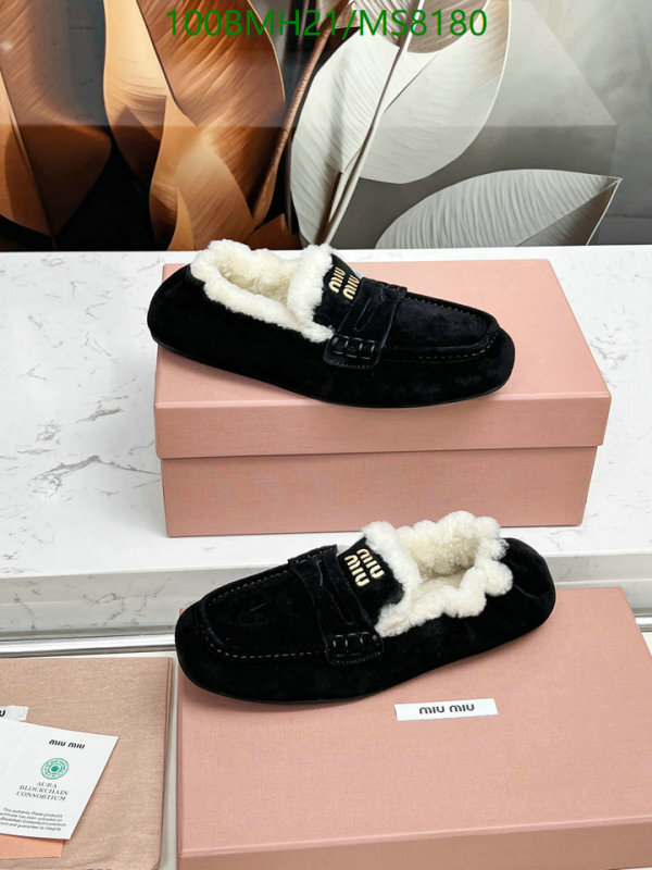 Women Shoes-Miu Miu Code: MS8180 $: 100USD