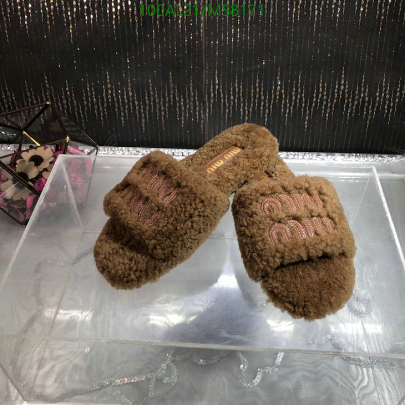 Women Shoes-Miu Miu Code: MS8171 $: 100USD