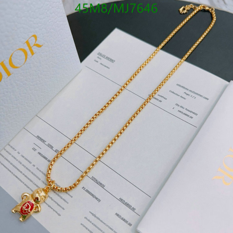 Jewelry-Dior Code: MJ7646 $: 45USD