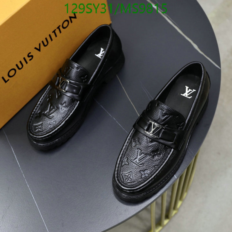 Men shoes-LV Code: MS9815 $: 129USD