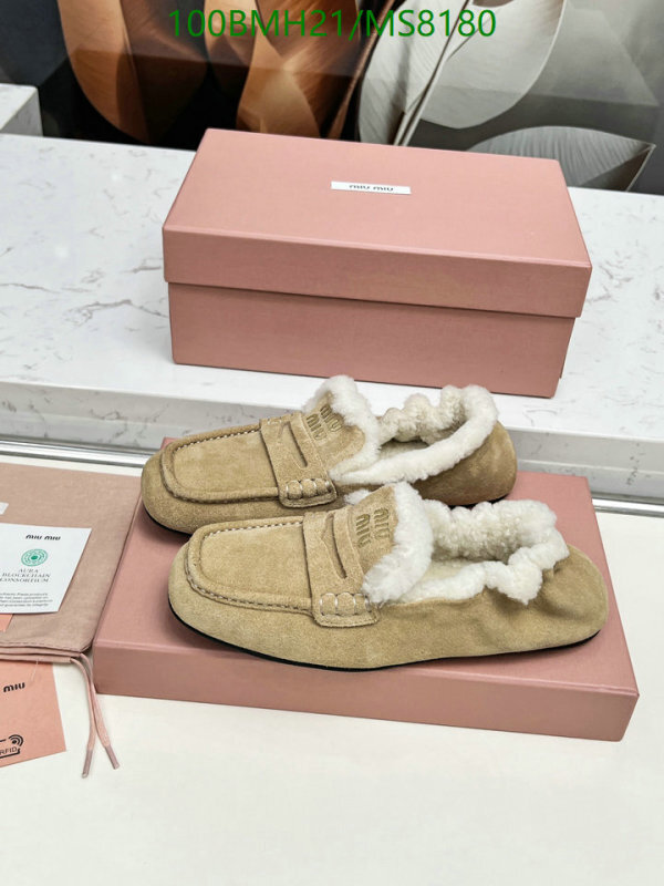 Women Shoes-Miu Miu Code: MS8180 $: 100USD