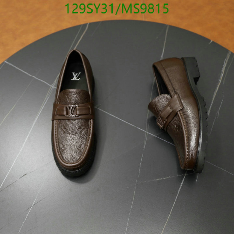 Men shoes-LV Code: MS9815 $: 129USD