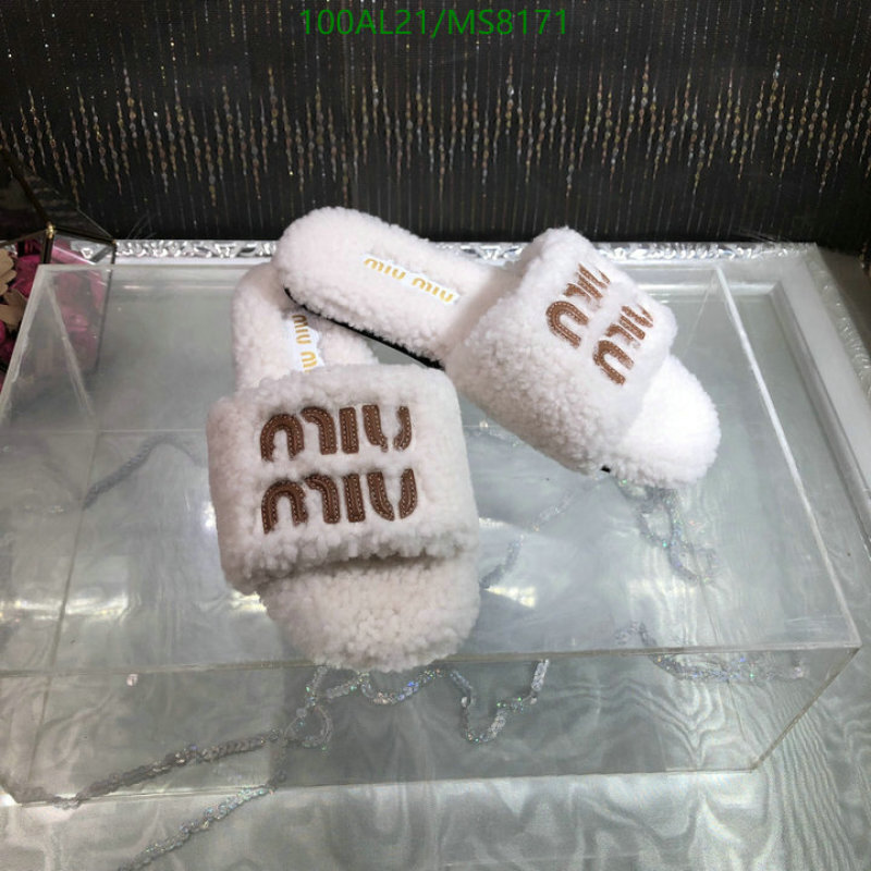 Women Shoes-Miu Miu Code: MS8171 $: 100USD