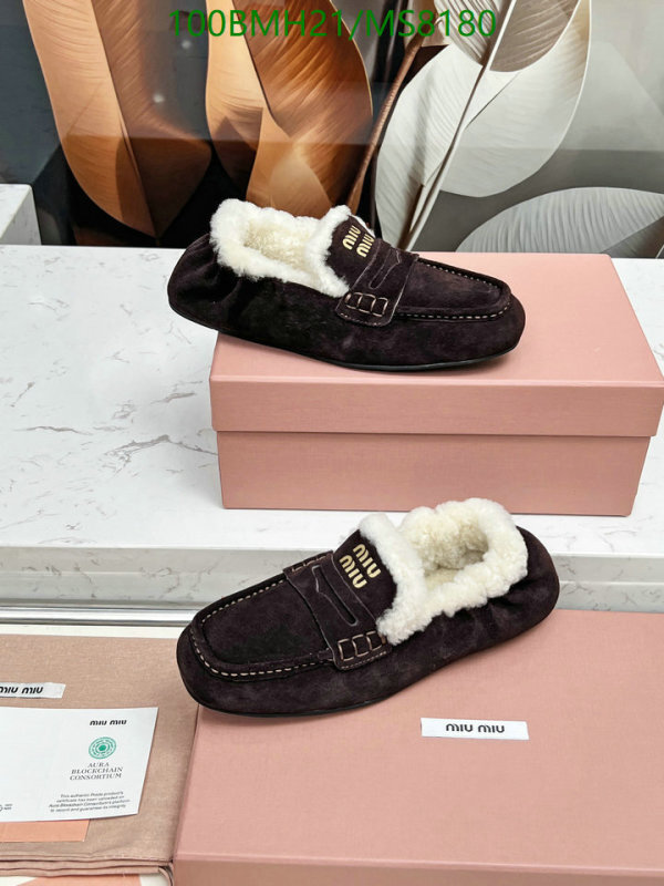 Women Shoes-Miu Miu Code: MS8180 $: 100USD