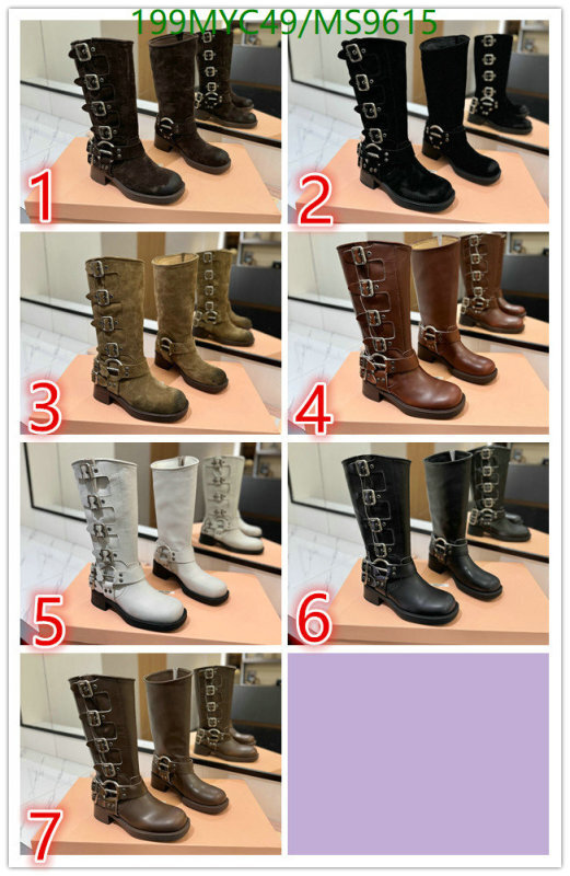 Women Shoes-Miu Miu Code: MS9615 $: 199USD