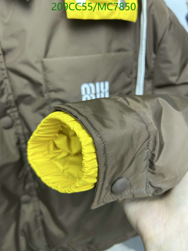 Down jacket Women-Miu Miu Code: MC7850 $: 209USD