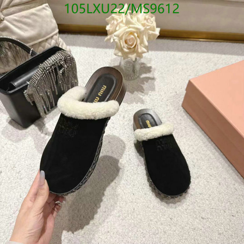 Women Shoes-Miu Miu Code: MS9612 $: 105USD