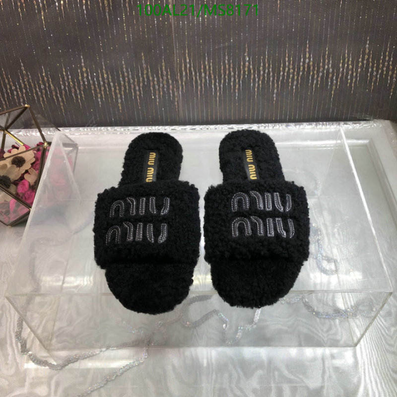 Women Shoes-Miu Miu Code: MS8171 $: 100USD