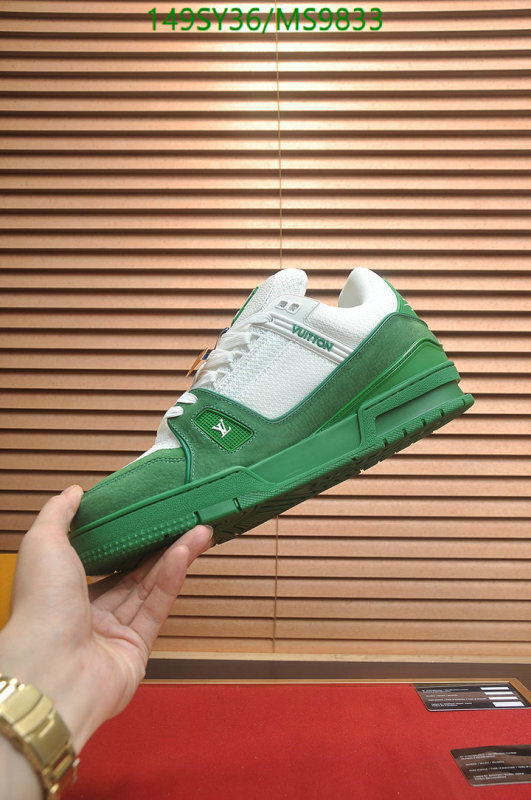 Men shoes-LV Code: MS9833 $: 149USD