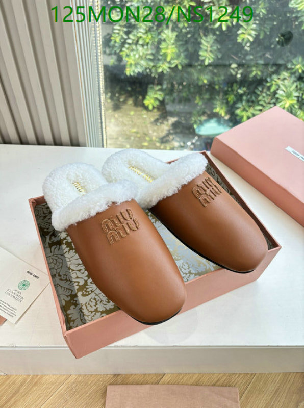 Women Shoes-Miu Miu Code: NS1249 $: 125USD