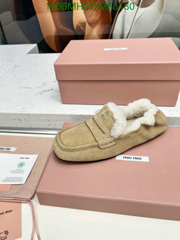 Women Shoes-Miu Miu Code: MS8180 $: 100USD