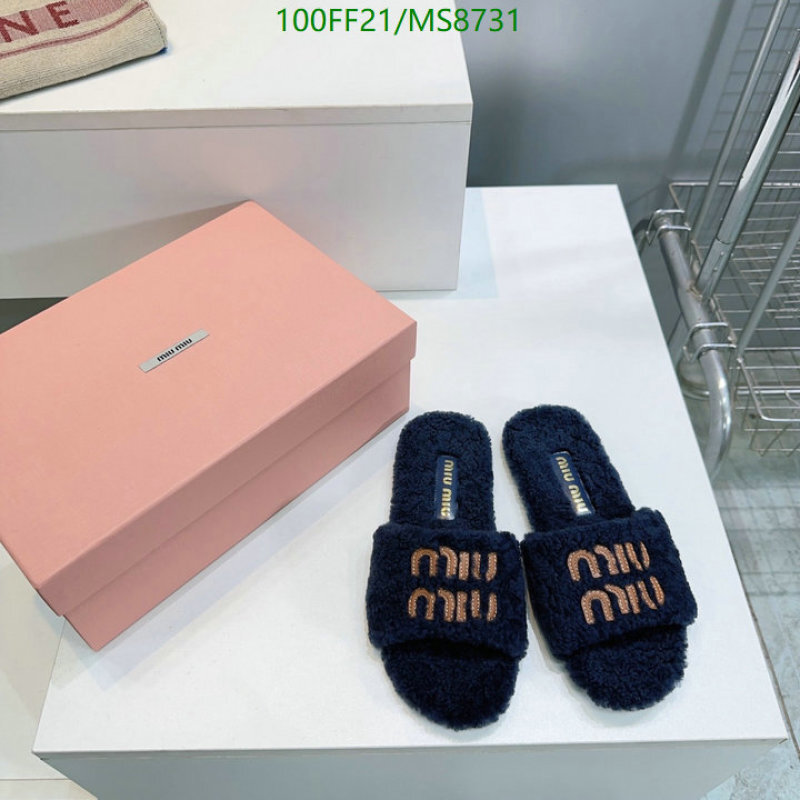 Women Shoes-Miu Miu Code: MS8731 $: 100USD