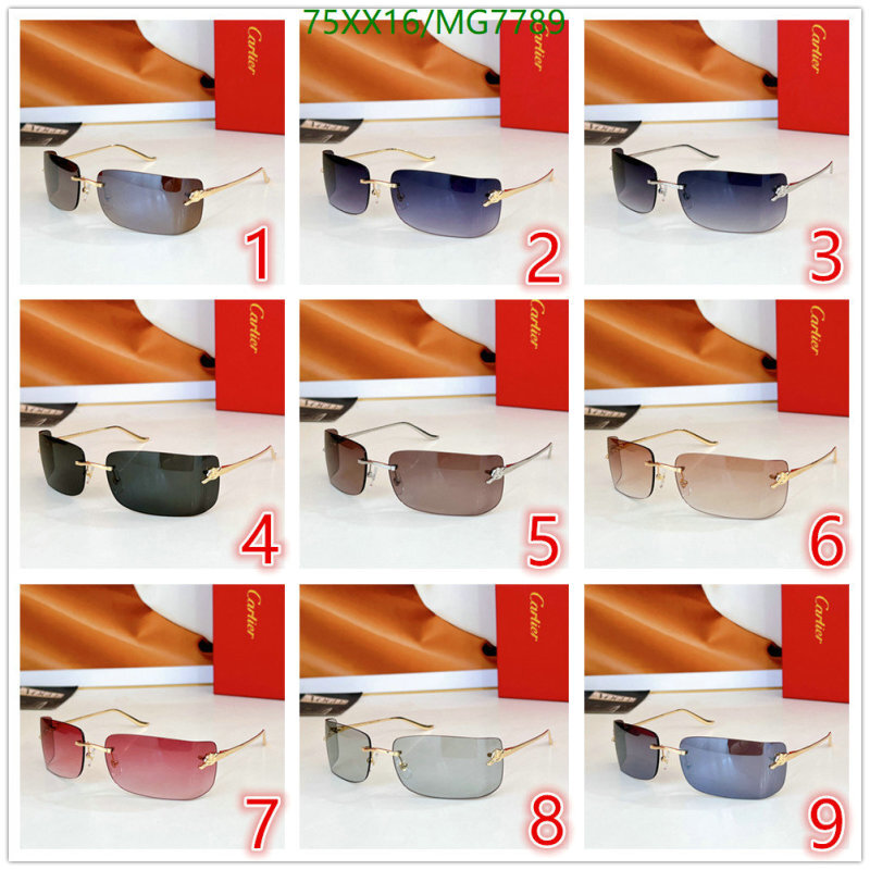 Glasses-Cartier Code: MG7789 $: 75USD
