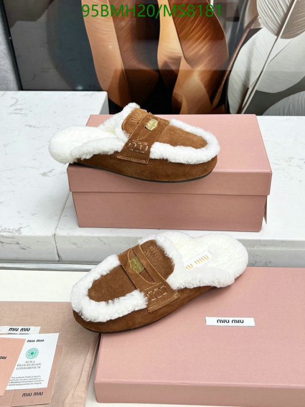 Women Shoes-Miu Miu Code: MS8181 $: 95USD