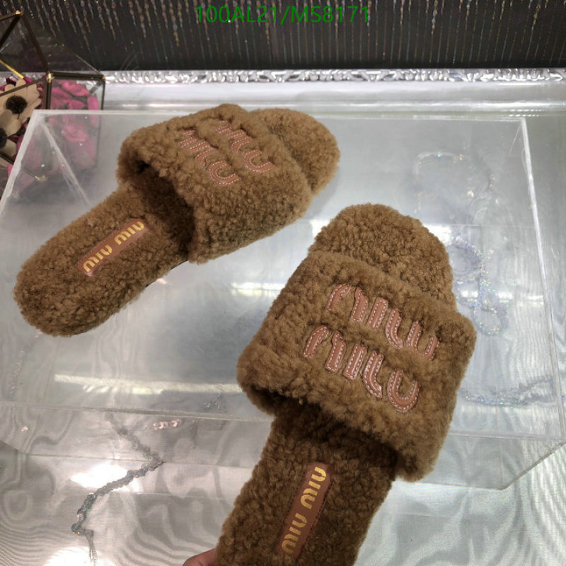 Women Shoes-Miu Miu Code: MS8171 $: 100USD