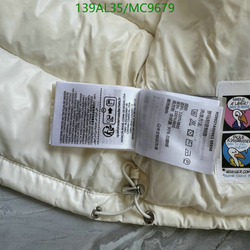 Kids Clothing-Down Jacket Code: MC9679 $: 139USD