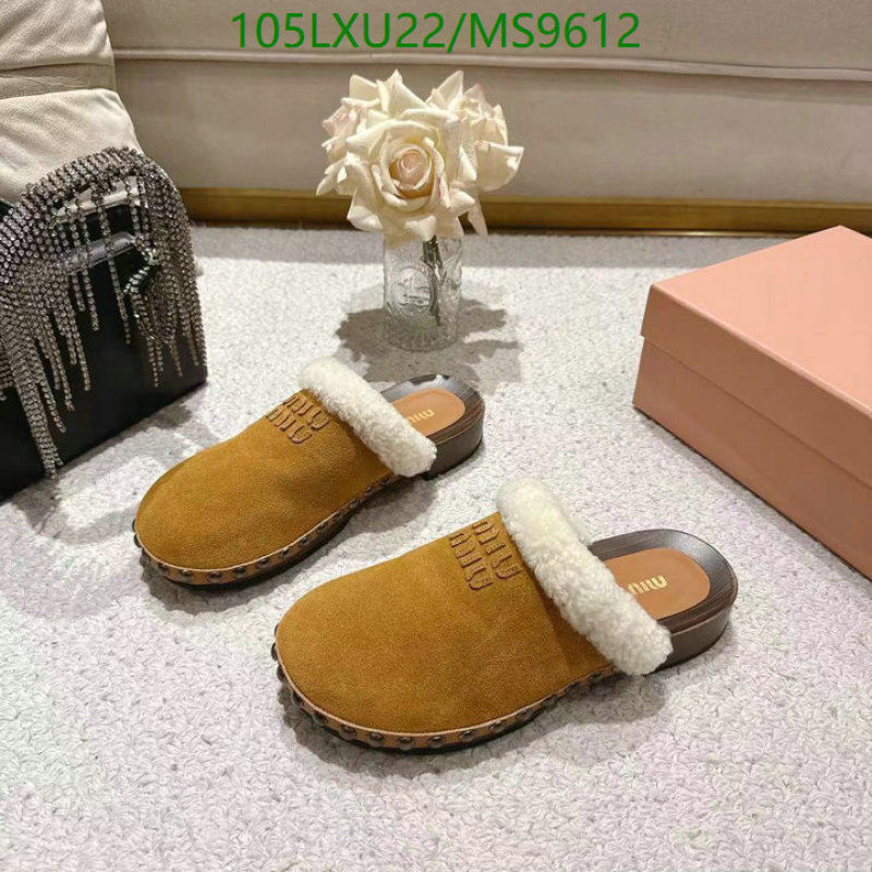 Women Shoes-Miu Miu Code: MS9612 $: 105USD