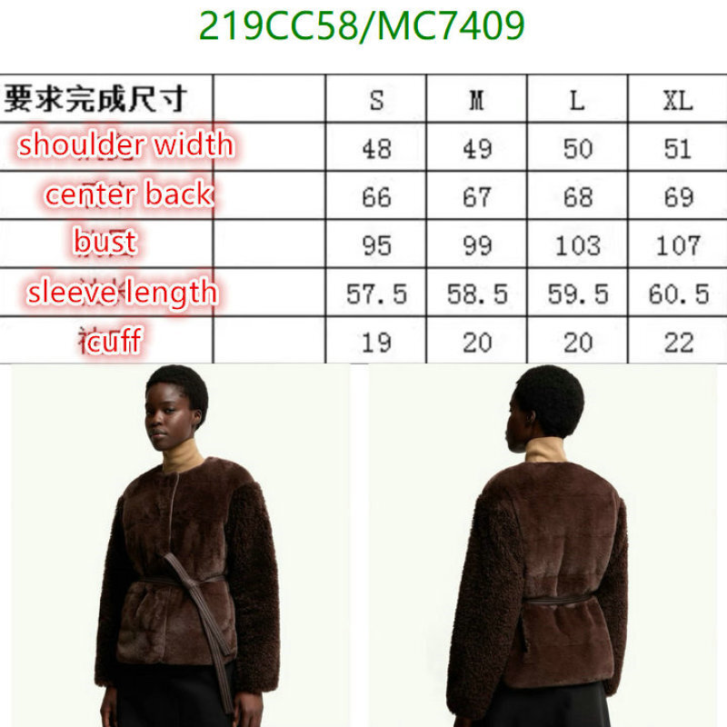 Down jacket Women-Moncler Code: MC7409 $: 219USD
