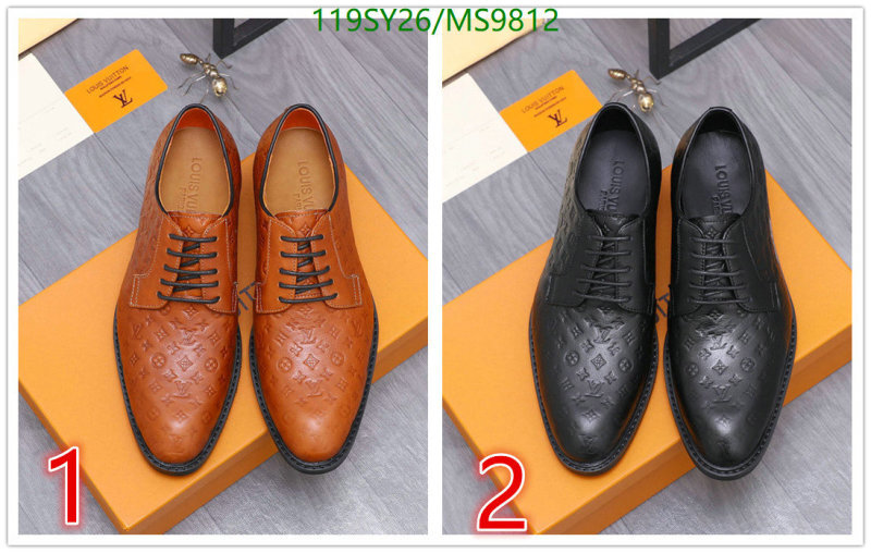 Men shoes-LV Code: MS9812 $: 119USD