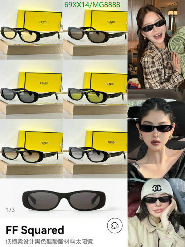 Glasses-Fendi Code: MG8888 $: 69USD