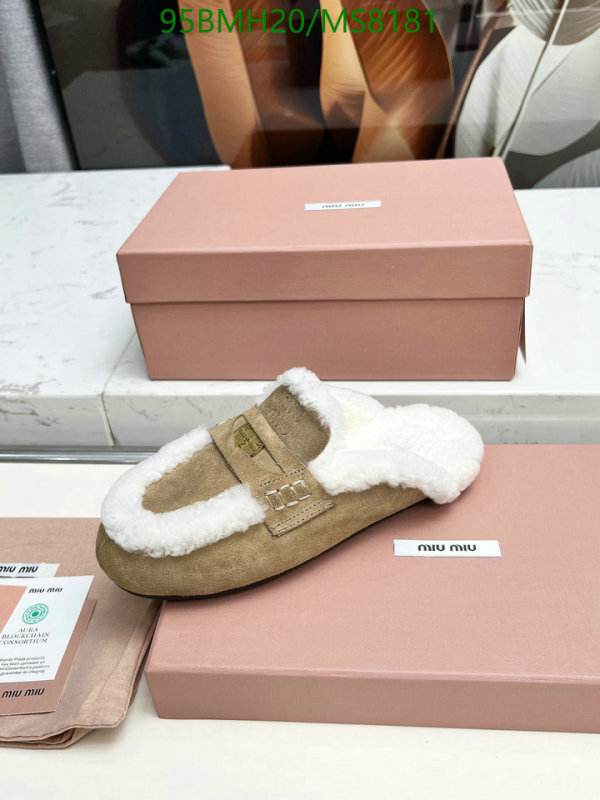 Women Shoes-Miu Miu Code: MS8181 $: 95USD