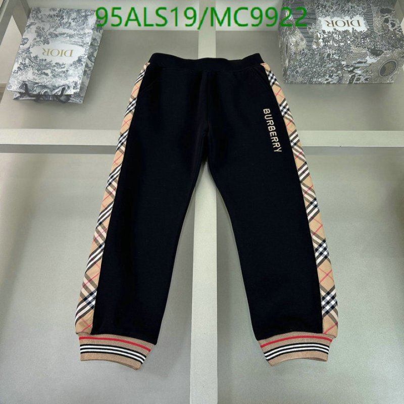 Kids Clothing-Burberry Code: MC9922 $: 95USD