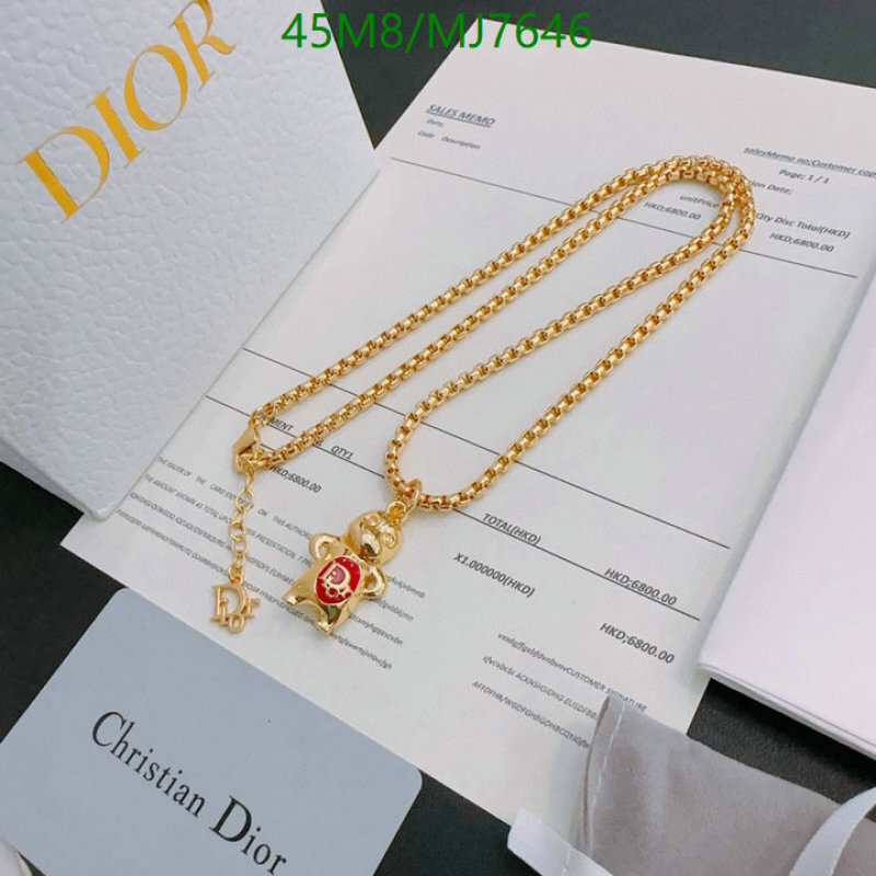 Jewelry-Dior Code: MJ7646 $: 45USD