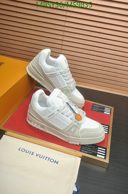 Men shoes-LV Code: MS9833 $: 149USD