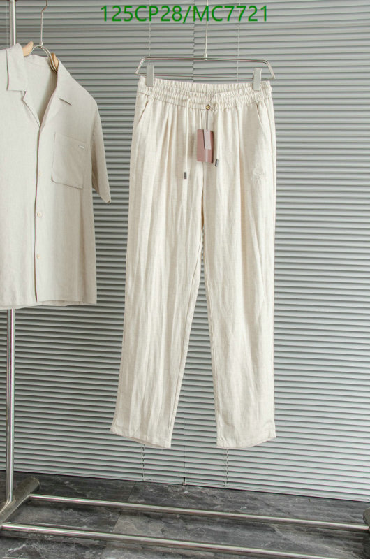Clothing-Loro Piana Code: MC7721 $: 125USD
