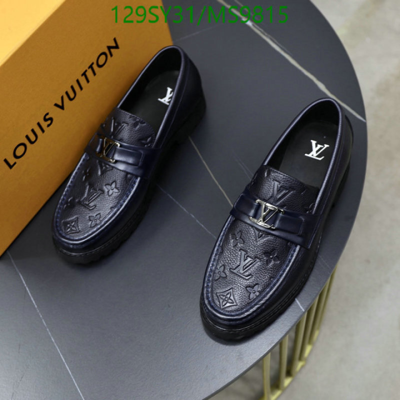 Men shoes-LV Code: MS9815 $: 129USD