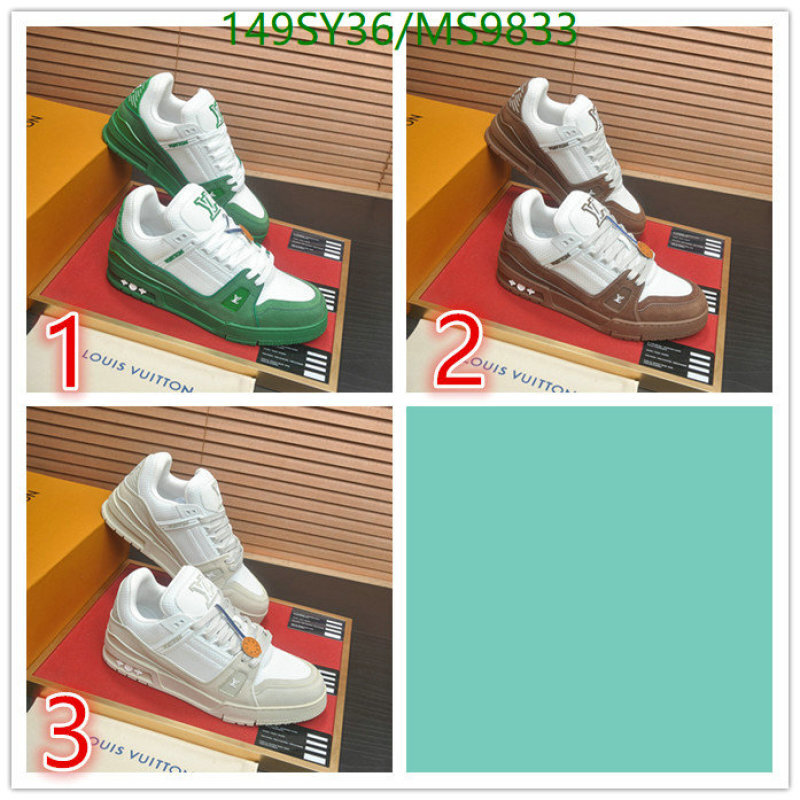 Men shoes-LV Code: MS9833 $: 149USD