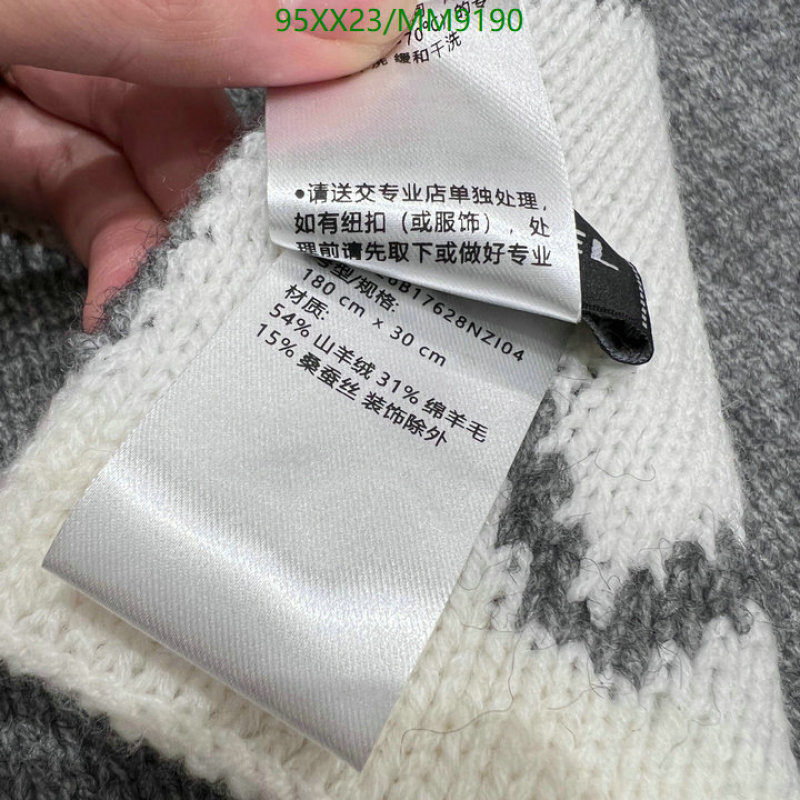 Scarf-Chanel Code: MM9190 $: 95USD