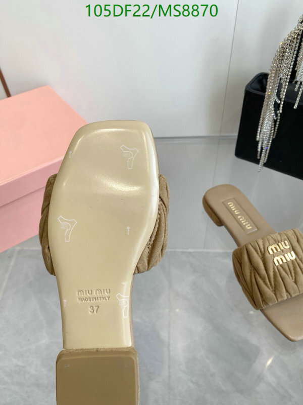 Women Shoes-Miu Miu Code: MS8870 $: 105USD