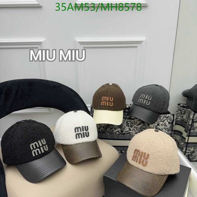 Cap-(Hat)-Miu Miu Code: MH8578 $: 35USD