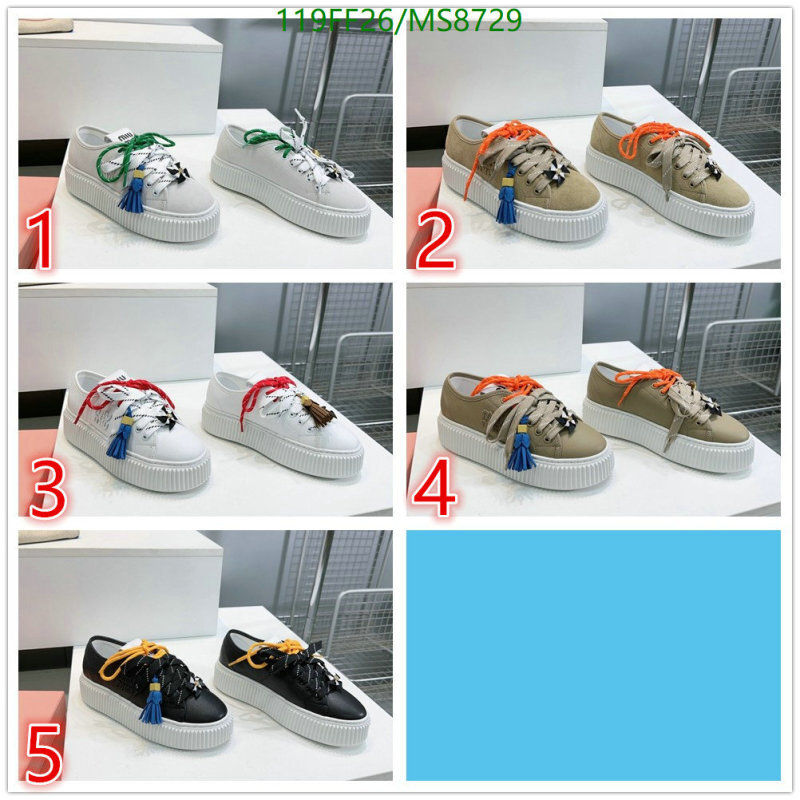 Women Shoes-Miu Miu Code: MS8729 $: 119USD