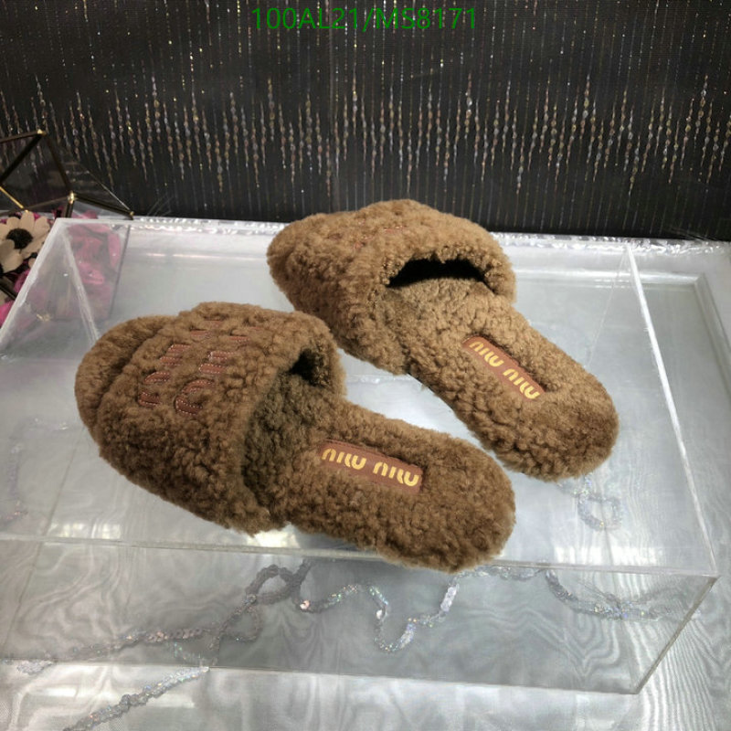 Women Shoes-Miu Miu Code: MS8171 $: 100USD