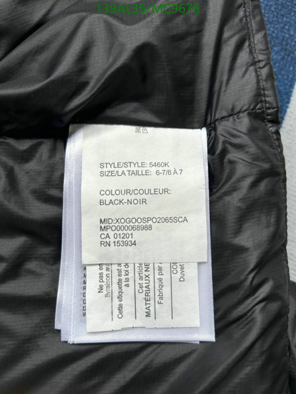 Kids Clothing-Down Jacket Code: MC9678 $: 139USD