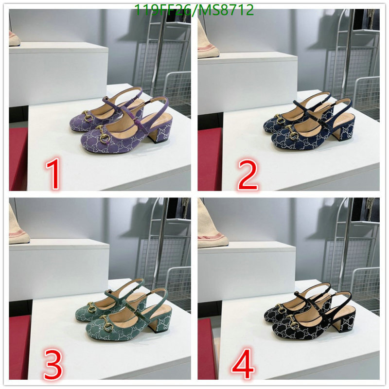 Women Shoes-Gucci Code: MS8712 $: 119USD