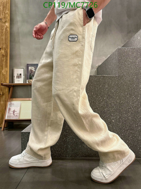 Clothing-Dior Code: MC7726 $: 119USD