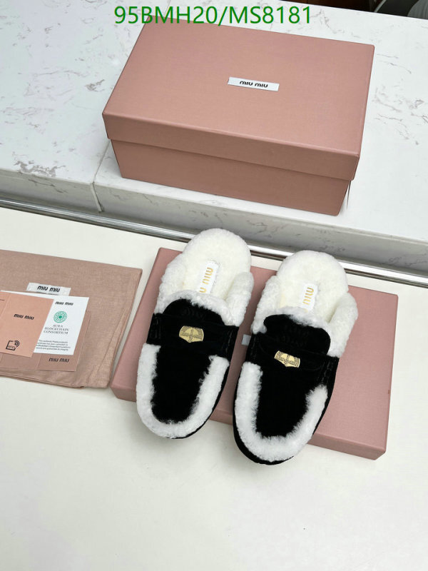 Women Shoes-Miu Miu Code: MS8181 $: 95USD