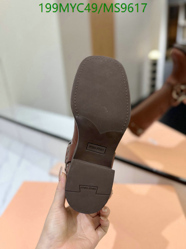 Women Shoes-Miu Miu Code: MS9617 $: 199USD