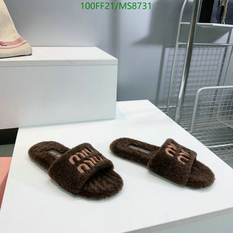 Women Shoes-Miu Miu Code: MS8731 $: 100USD