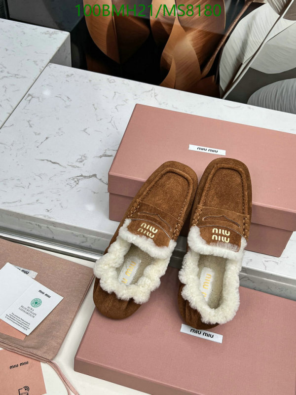 Women Shoes-Miu Miu Code: MS8180 $: 100USD
