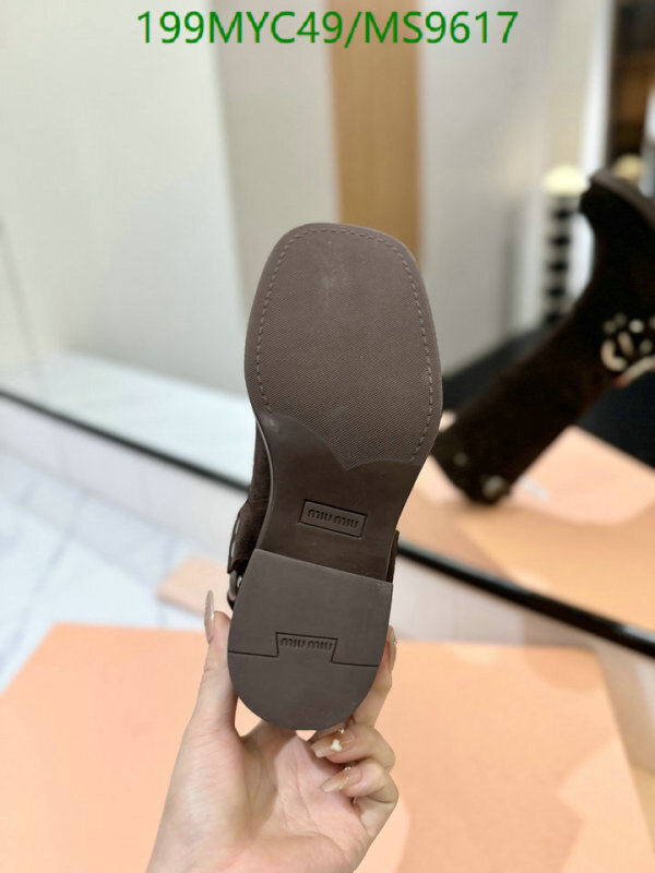 Women Shoes-Miu Miu Code: MS9617 $: 199USD