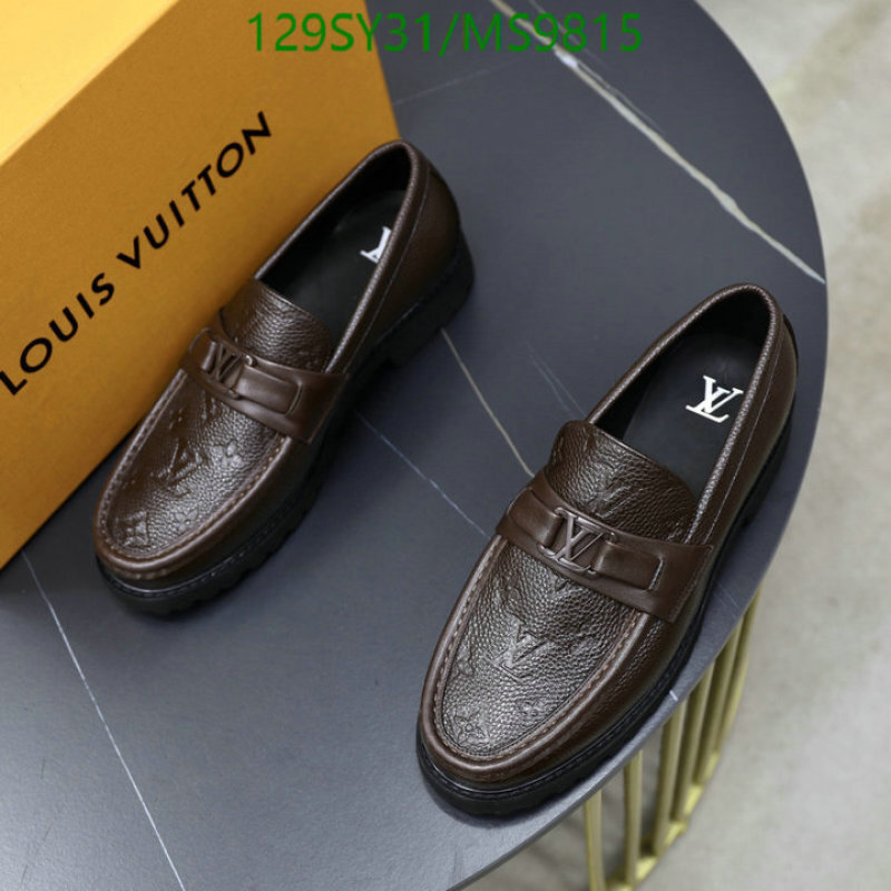 Men shoes-LV Code: MS9815 $: 129USD