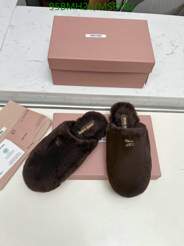 Women Shoes-Miu Miu Code: MS8182 $: 95USD