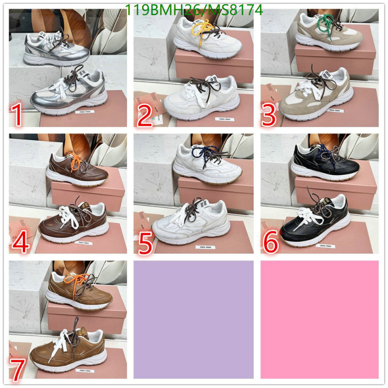 Women Shoes-Miu Miu Code: MS8174 $: 119USD